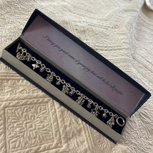 Nativity charm bracelet